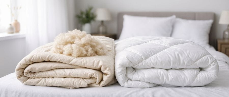 Natuurlijk of synthetisch dekbed: wat past bij u?